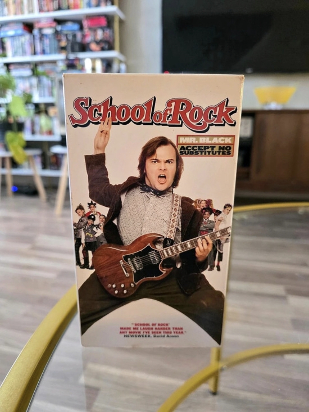School of Rock VHS